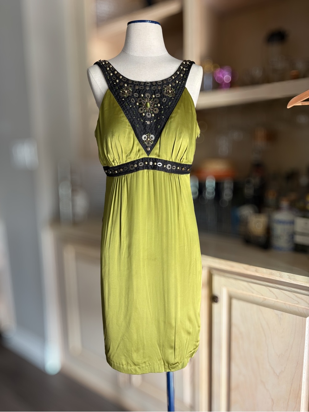 Vintage Sue Wong Nocturne Silk Cocktail Dress